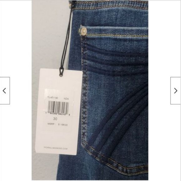 NWT 7 for All Mankind Dojo Wide Leg Jeans 30 Nordica - Picture 9 of 14